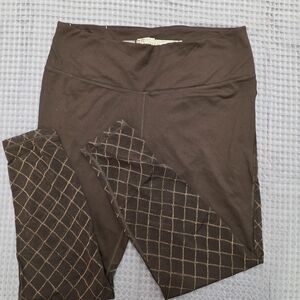 Black and Gold Women's Leggings